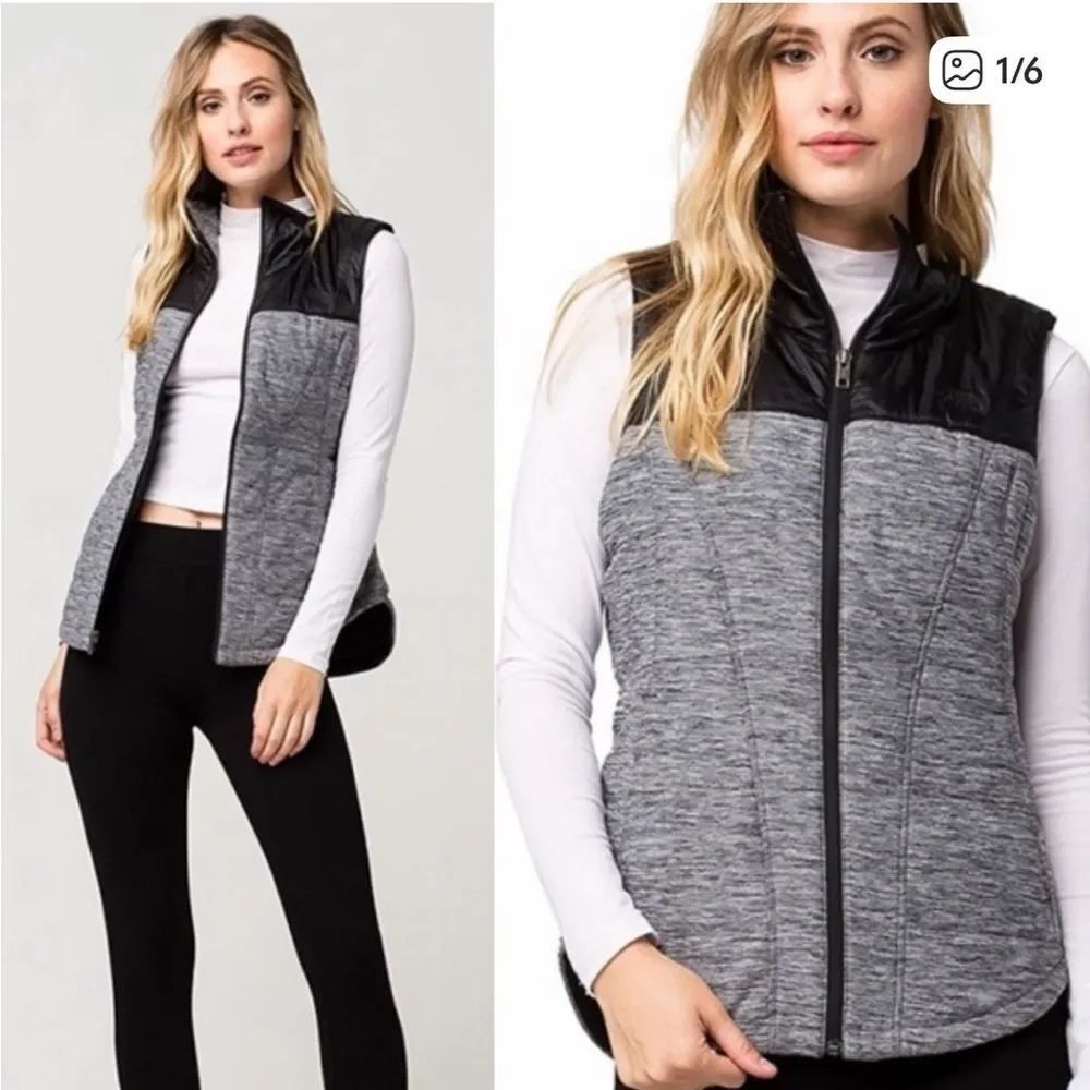 The North Face Pseudio Vest Gray Black